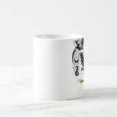 Moriarty Coat of Arms (familiekust) Koffiemok (Center)