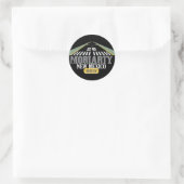 Moriarty New Mexico - Vliegveld Runway Ronde Sticker (Tas)