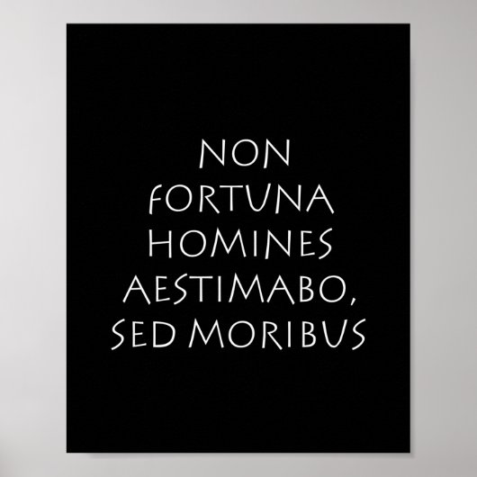 Moribus zonder fortuinhuiden poster (Voorkant)