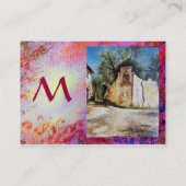 MORIES VOOR TAKEN 2 MONOGRAM VISITEKAARTJE (Achterkant)