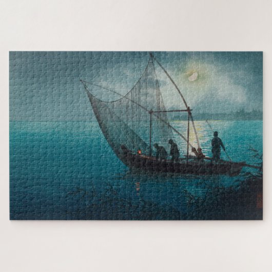 Morigasaki Coast door Tsuchiya Koitsu Legpuzzel (Horizontaal)