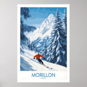 Morillon Ski Poster 1 (Voorkant)