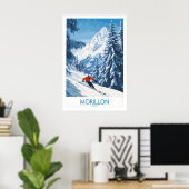 Morillon Ski Poster 1 (Thuiskantoor)