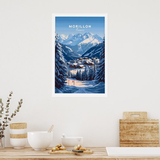 Morillon Ski Print 1 (Keuken)