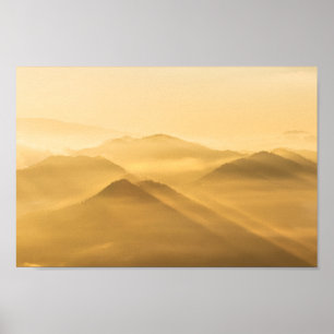 Moring mist zonopulatie poster