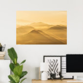 Moring mist zonopulatie poster (Thuiskantoor)