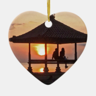 Moring op Bali Island Keramisch Ornament