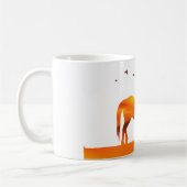 Moring Sunrise Abstract Horse Coffee Cup Koffiemok (Links)