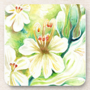 Moringa-bloemen Bier Onderzetter