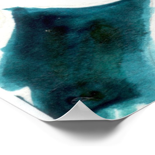 Moringa-bloemen Poster (Hoek)