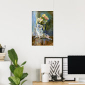 Morisot - Anemonen Rozen Poster (Thuiskantoor)