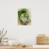 Morisot - Badende in Hemd 1894 Poster (Keuken)