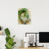 Morisot - Badende in Hemd 1894 Poster (Thuiskantoor)