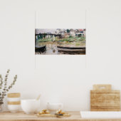 Morisot - Botens op de Seine 1880 Poster (Keuken)