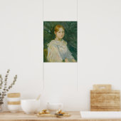 Morisot - Bust of Alice Gamby 1890 Poster (Keuken)