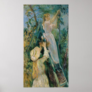 Morisot - De Kersenboom 1891 Poster