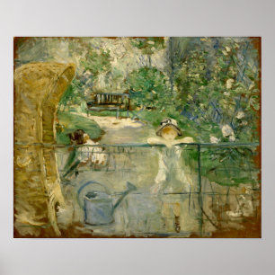 Morisot - De mandstoel 1885 Poster