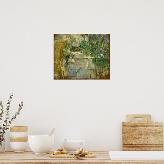 Morisot - De voorzitter van het mandje 1885 Poster (Keuken)