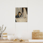 Morisot - De wieg 1872 Poster (Keuken)