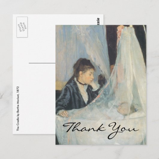 Morisot is de Cradle Briefkaart (Voorkant / Achterkant)