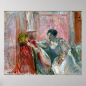 Morisot - jonge vrouw en kind poster (Voorkant)