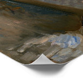 Morisot - jonge vrouw op haar toilet 1880 poster (Hoek)