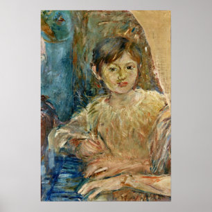 Morisot - Julie Manet Luisterend 1888 Poster