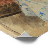 Morisot - Madame Pontillon-dochter op een vaste pl Poster (Hoek)