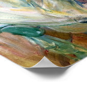 morisot - meisje in een rietje Pet 1892 Poster (Hoek)