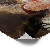 Morisot - meisje met hond poster (Hoek)