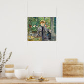 Morisot - Na de lunch 1881 Poster (Keuken)
