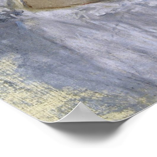 Morisot - portret van Blanche pontillon 1877 Poster (Hoek)