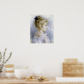Morisot - portret van Blanche pontillon 1877 Poster (Keuken)