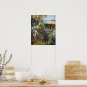 Morisot - vrouw in de tuin 1882 poster (Keuken)