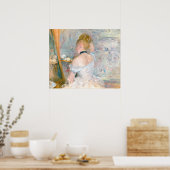 Morisot Woman bij haar Toilette French Impressioni Poster (Keuken)