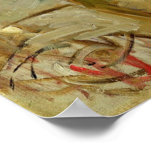 Morisot - Zelfportret Poster (Hoek)