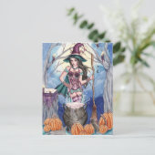Morissa - Witch Briefkaart (Staand voorkant)