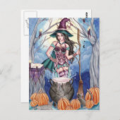 Morissa - Witch Briefkaart (Voorkant / Achterkant)