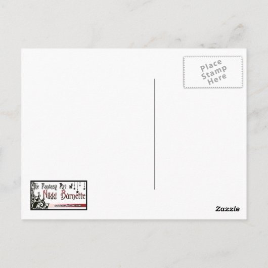 Morissa - Witch Briefkaart (Achterkant)