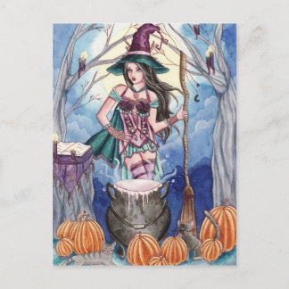 Morissa - Witch Briefkaart