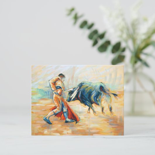 Morituri Te Salutant. Briefkaart (Staand voorkant)