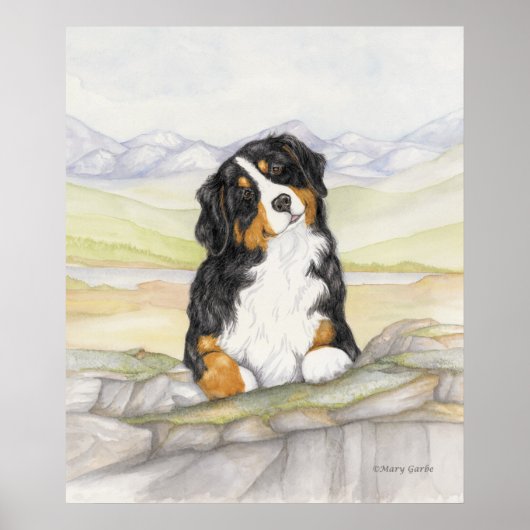 Moritz op de Rocks Poster (Voorkant)