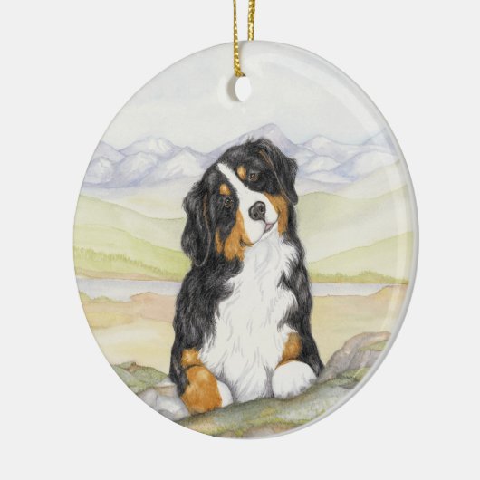 Moritz op rotsen keramisch ornament (Links)