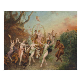 Moritz Stifter Fest der Faune und Nymphen Glossy Perfect Poster