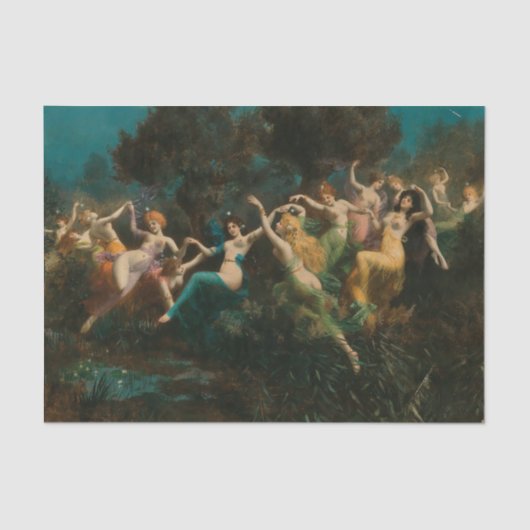 Moritz Stifter Nymphen Tissuepapier (Voorkant)