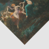 Moritz Stifter Nymphen Tissuepapier (Detail)