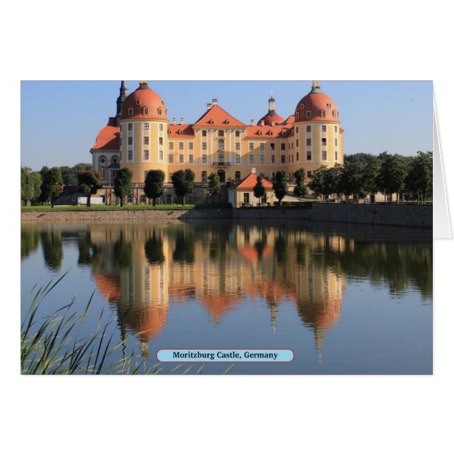 Moritzburg Castle, Duitsland (Voorkant Horizontaal)