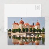 Moritzburg Castle, Duitsland Briefkaart (Voorkant / Achterkant)