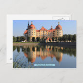 Moritzburg Castle, Duitsland Briefkaart (Voorkant / Achterkant)