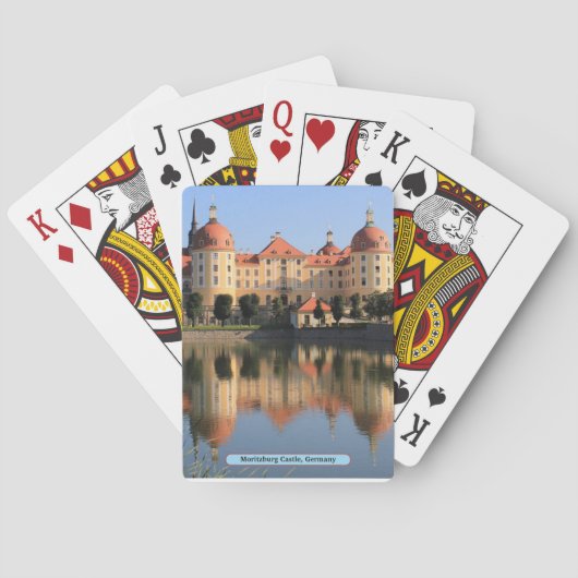 Moritzburg Castle, Duitsland Pokerkaarten (Achterkant)